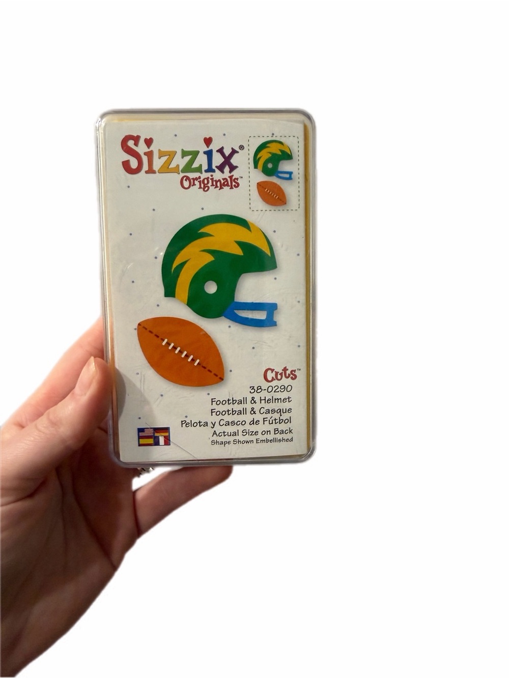 Sizzix Originals Football & Helmet Die